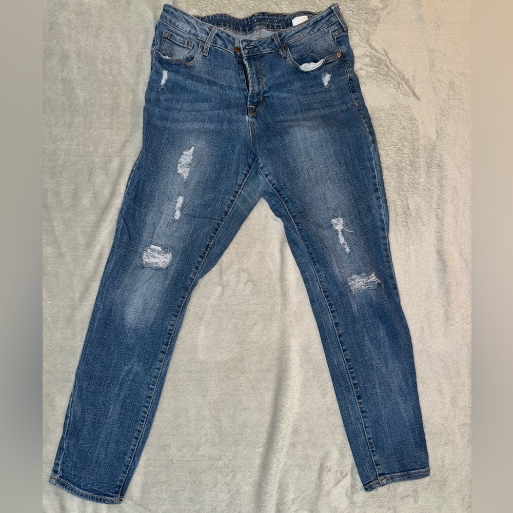 Old Navy Blue Skinny Jeans
